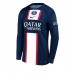 Cheap Paris Saint-Germain Achraf Hakimi #2 Home Football Shirt 2022-23 Long Sleeve